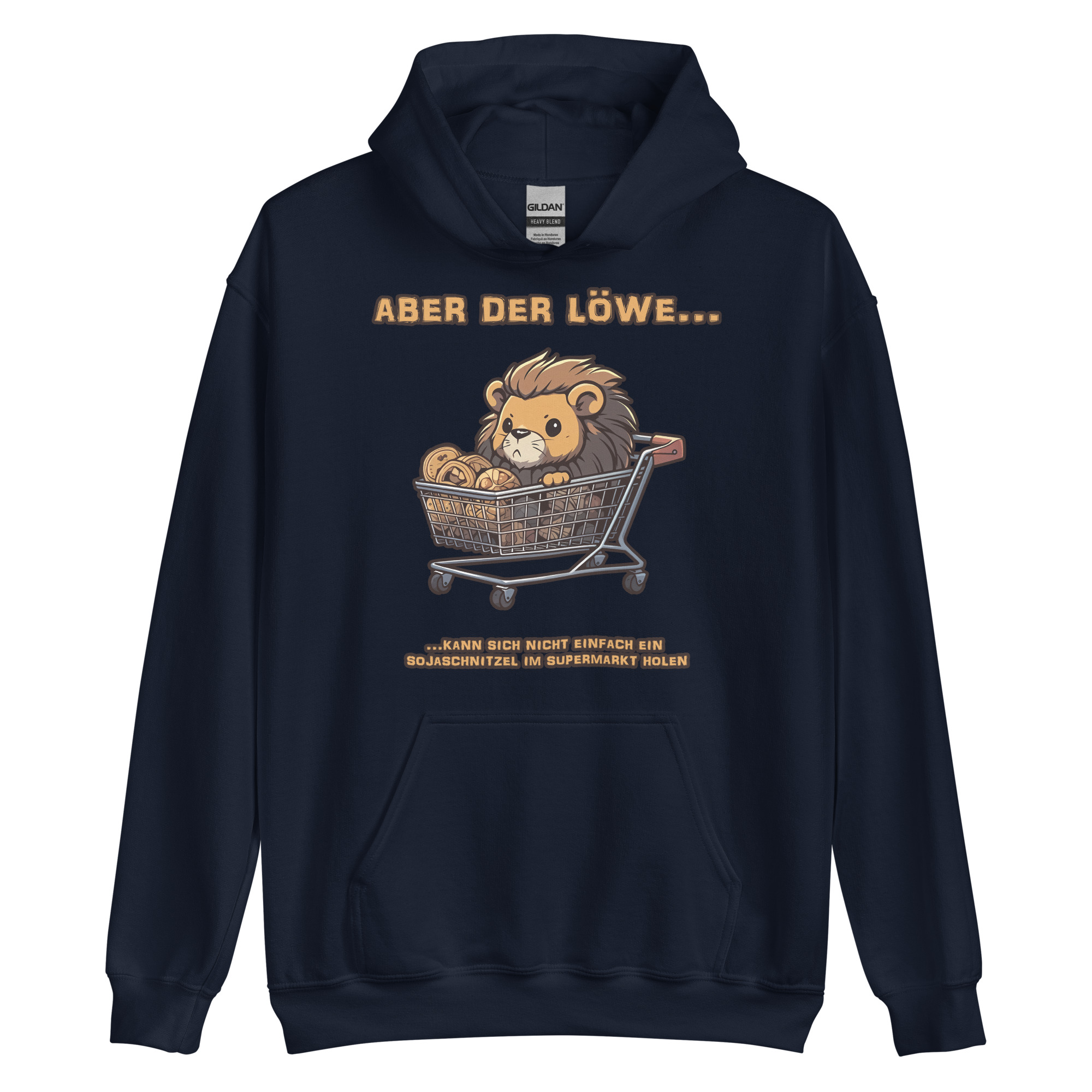 Aber der Löwe… Hoodie 34 Aber der Löwe… Hoodie – Bild 3