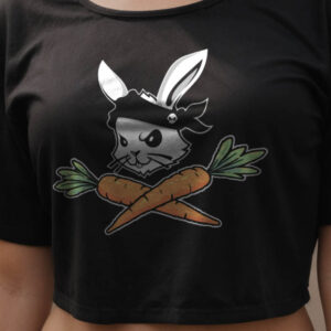 Crossed Carrots Crop-Top