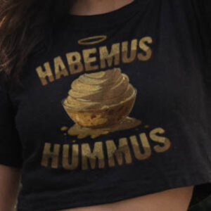 Habemus Hummus Crop-Top
