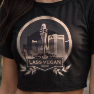 Lass Vegan Essen Gehen Crop-Top