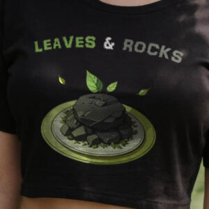 Leaves & Rocks Crop-Top