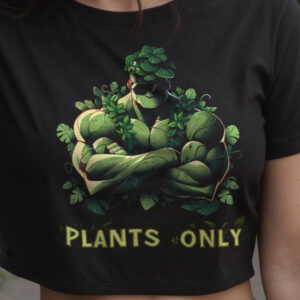 Plants Only Crop-Top