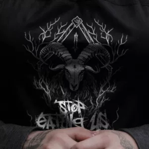 Black Metal Grillschürze (Bio)