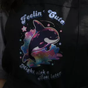 Cute Orca Grillschürze (Bio)