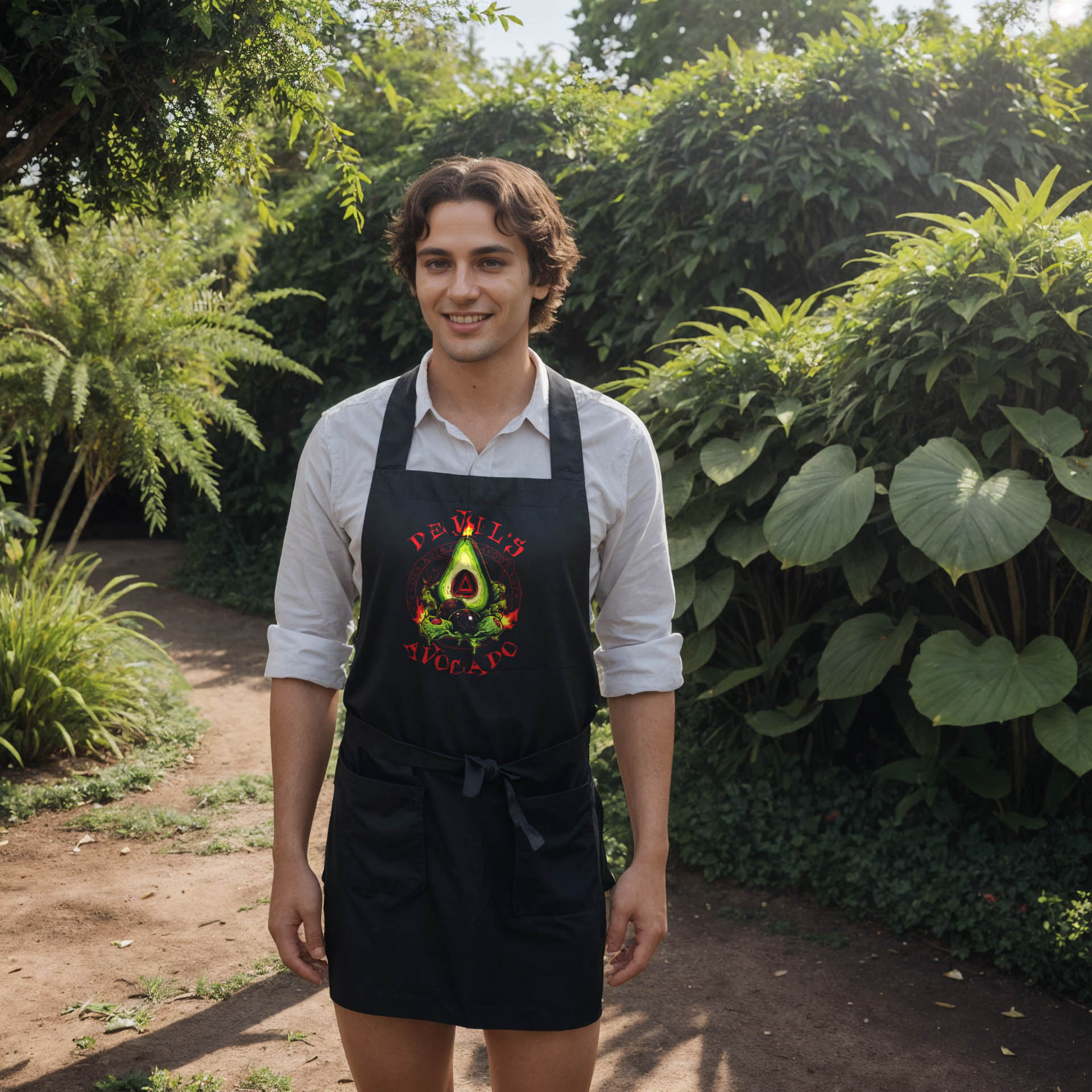 Devil’s Avocado Grillschürze (Bio) 6 Devil’s Avocado Grillschürze (Bio) – Bild 2
