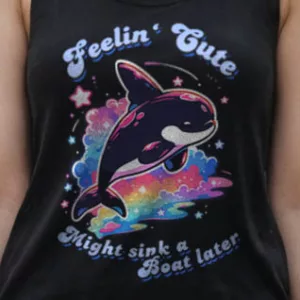 Cute Orca Tank-Top
