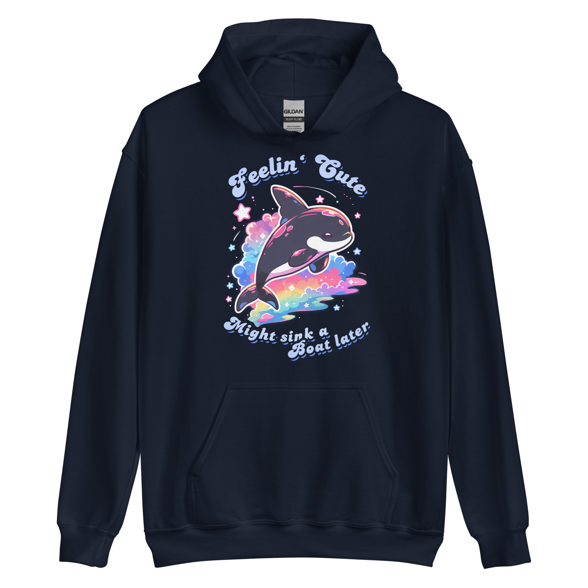 Cute Orca Hoodie 27 Cute Orca Hoodie – Bild 3