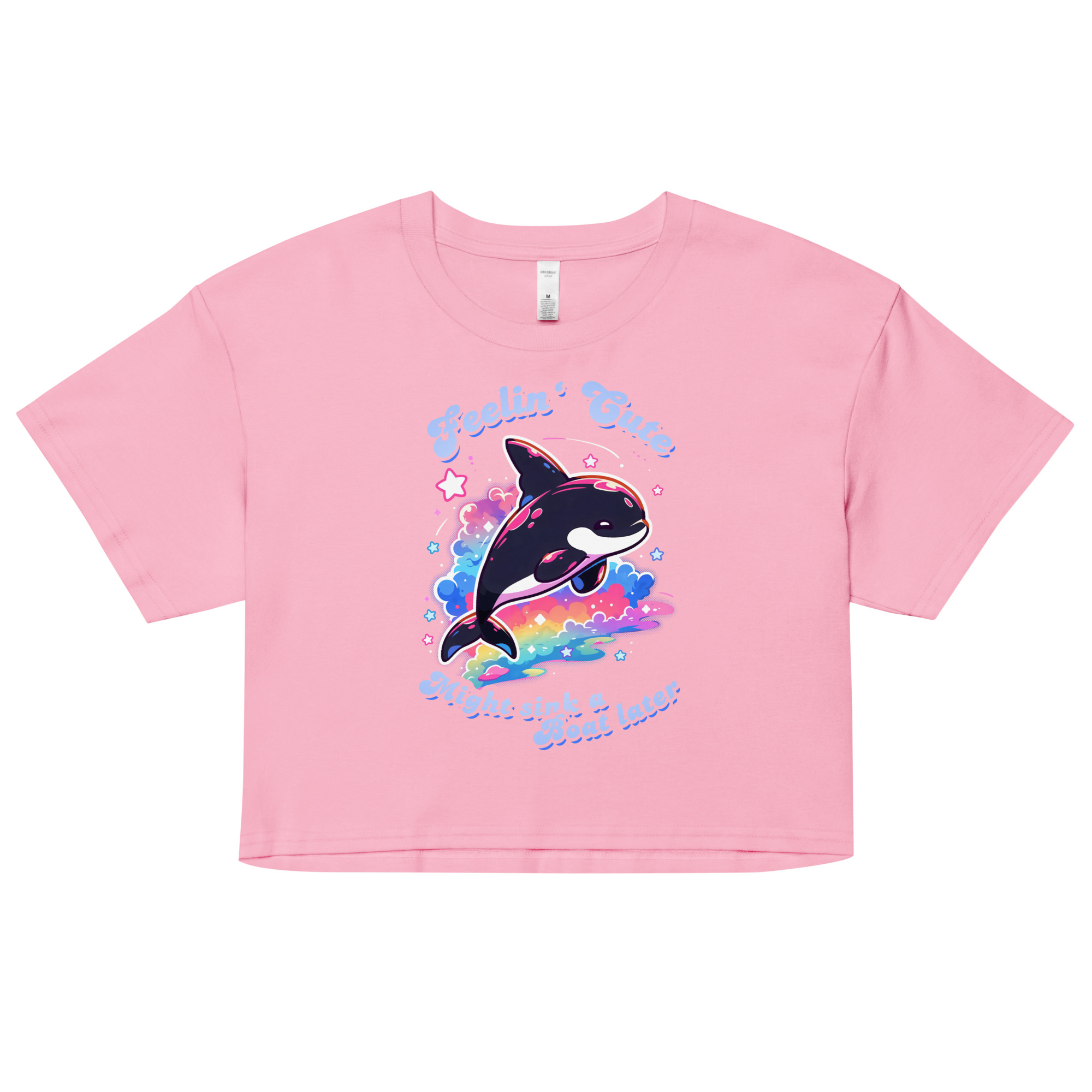 Cute Orca Crop-Top 8 Cute Orca Crop-Top – Bild 3