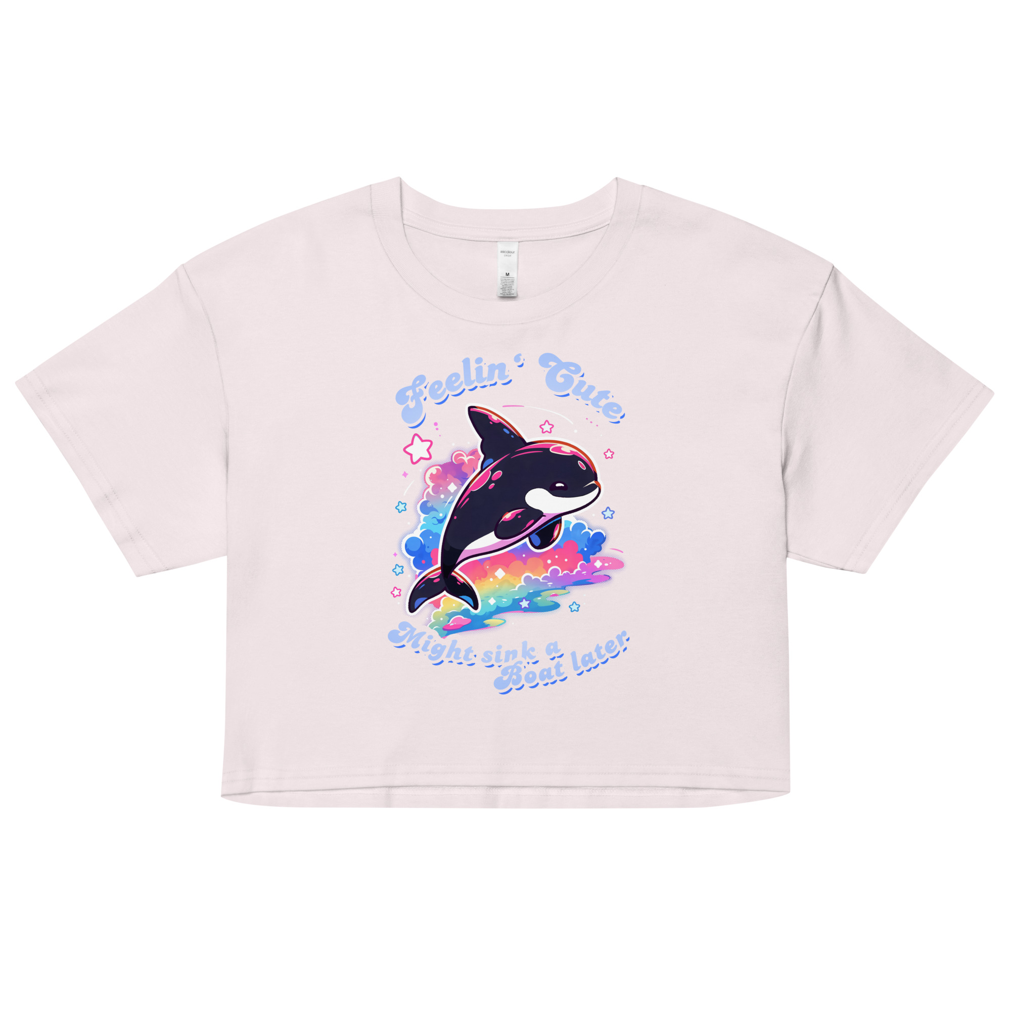 Cute Orca Crop-Top 9 Cute Orca Crop-Top – Bild 4