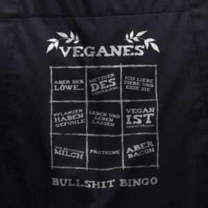 Veganes Bullshit Bingo Grillschürze (Bio)
