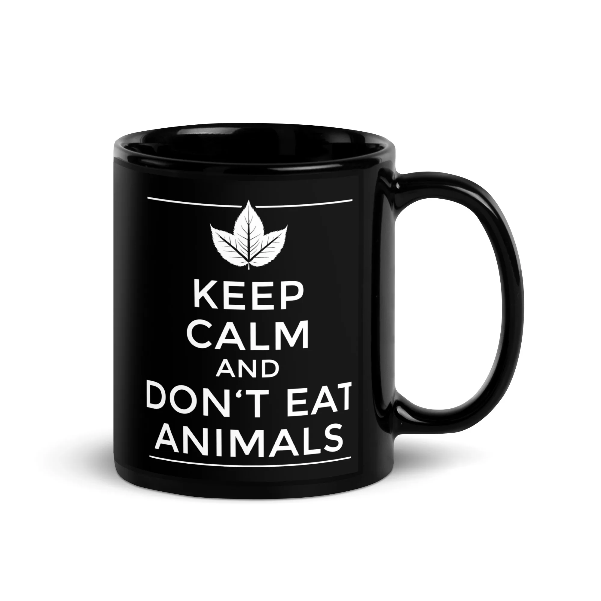 Keep Calm and Don't Eat Animals Tasse 16 Keep Calm and Don't Eat Animals Tasse
