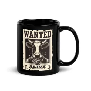 Wanted Cow Tasse