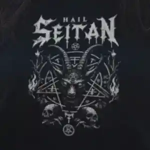 Hail Seitan Crop-Top