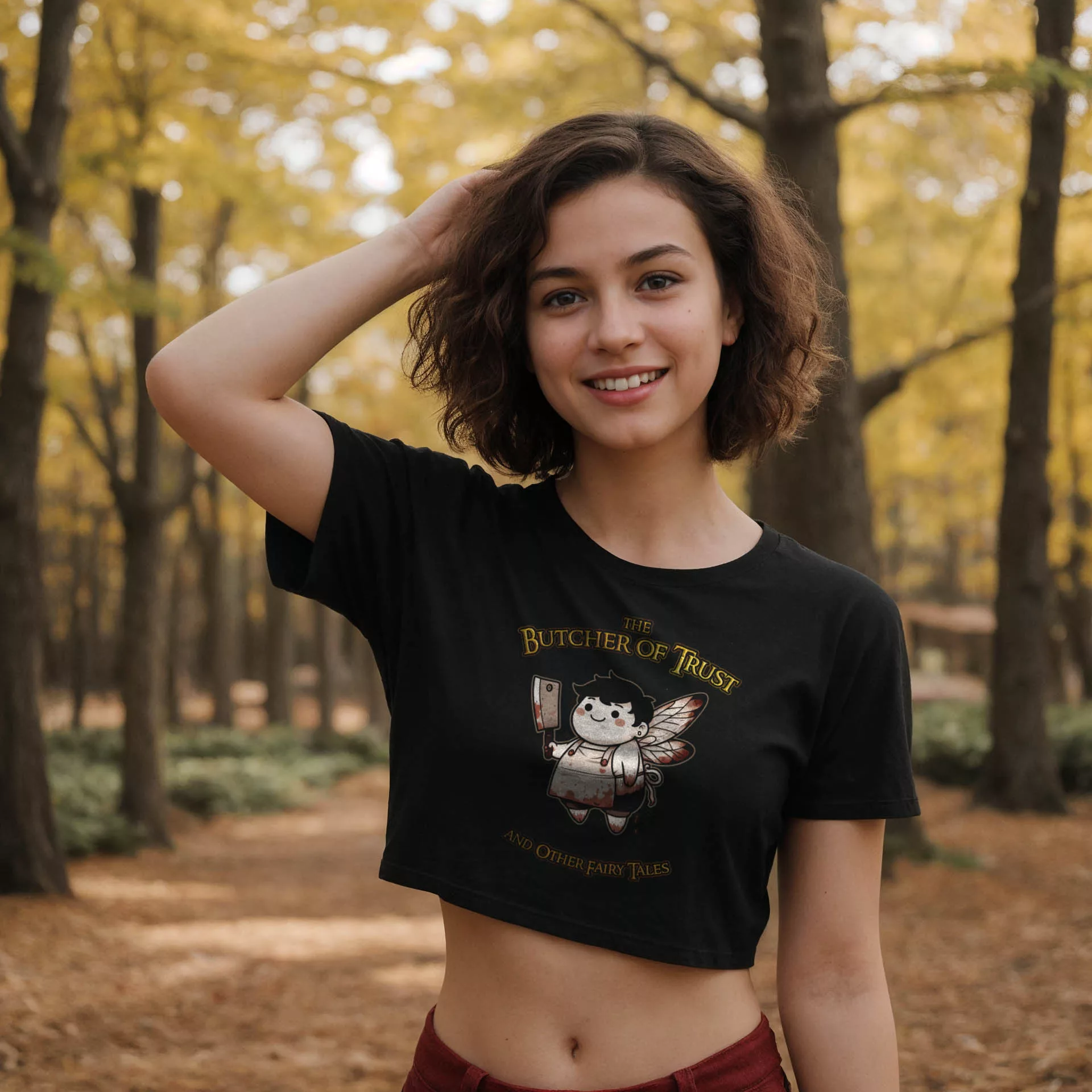 Butcher of Trust (Fantasy Version) Crop-Top 32 Butcher of Trust (Fantasy Version) Crop-Top – Bild 2