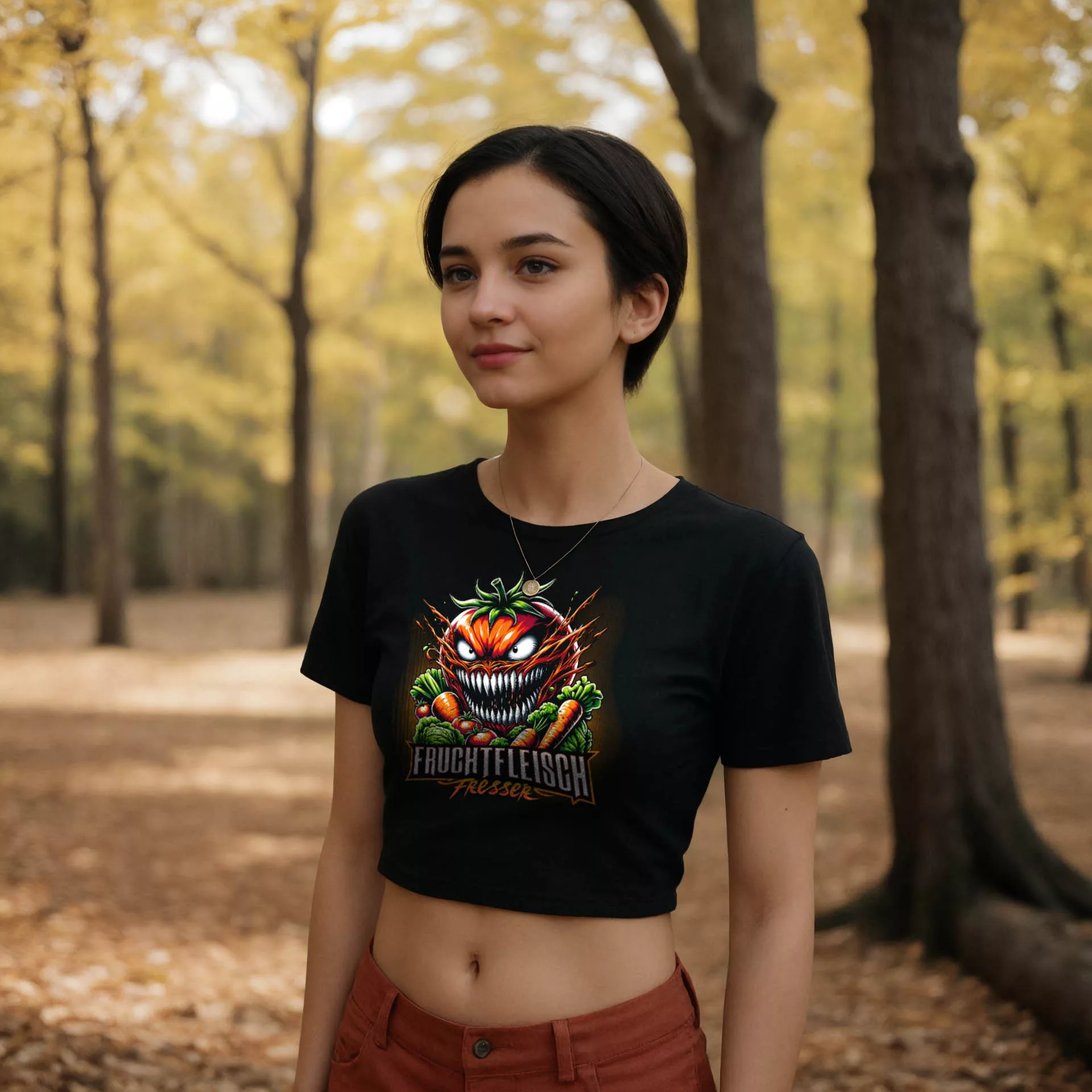 Fruchtfleischfresser Crop-Top 19 Fruchtfleischfresser Crop-Top – Bild 2