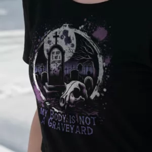 My Body is not a Graveyard Crop-Top