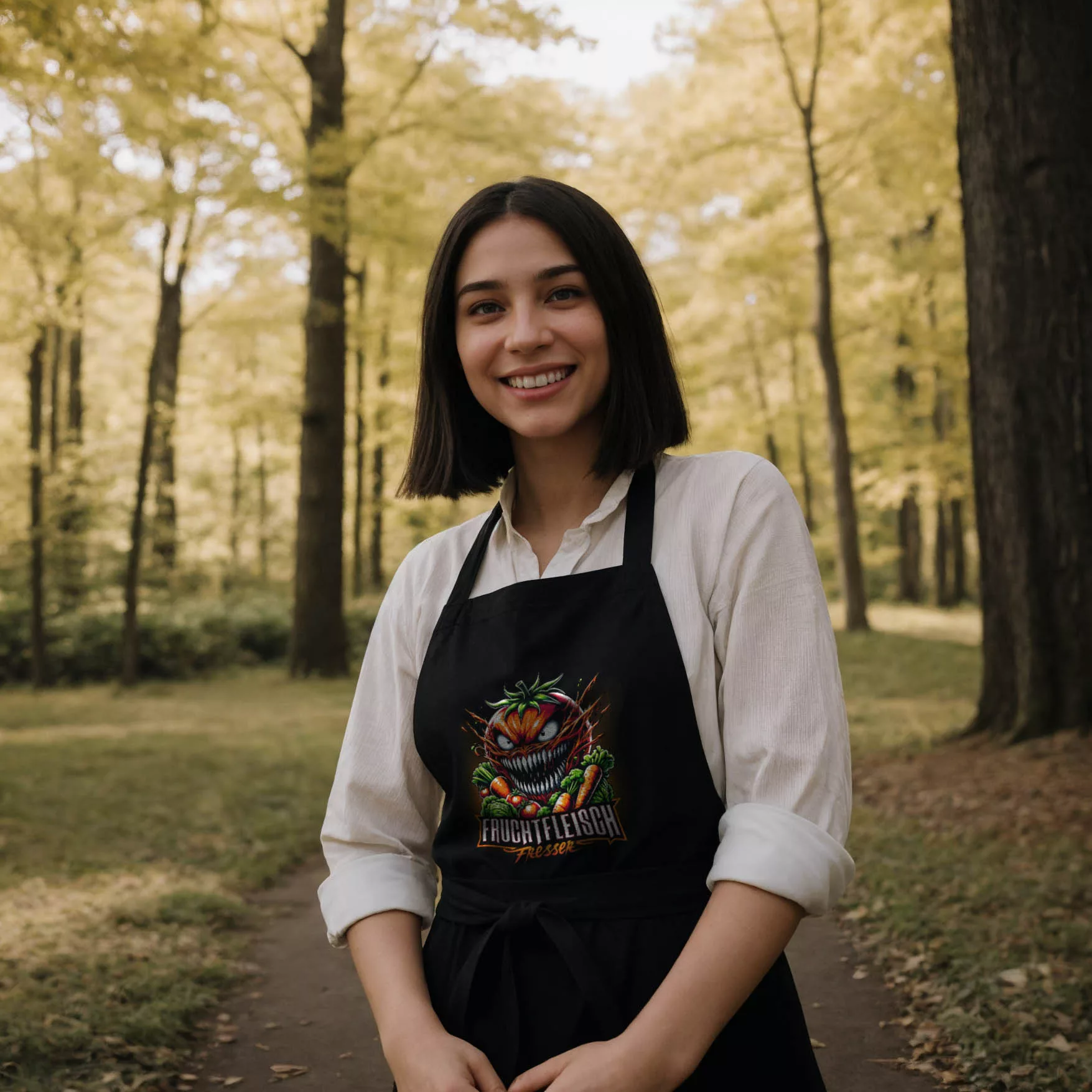 Fruchtfleischfresser Grillschürze (Bio) 8 Fruchtfleischfresser Grillschürze (Bio) – Bild 2