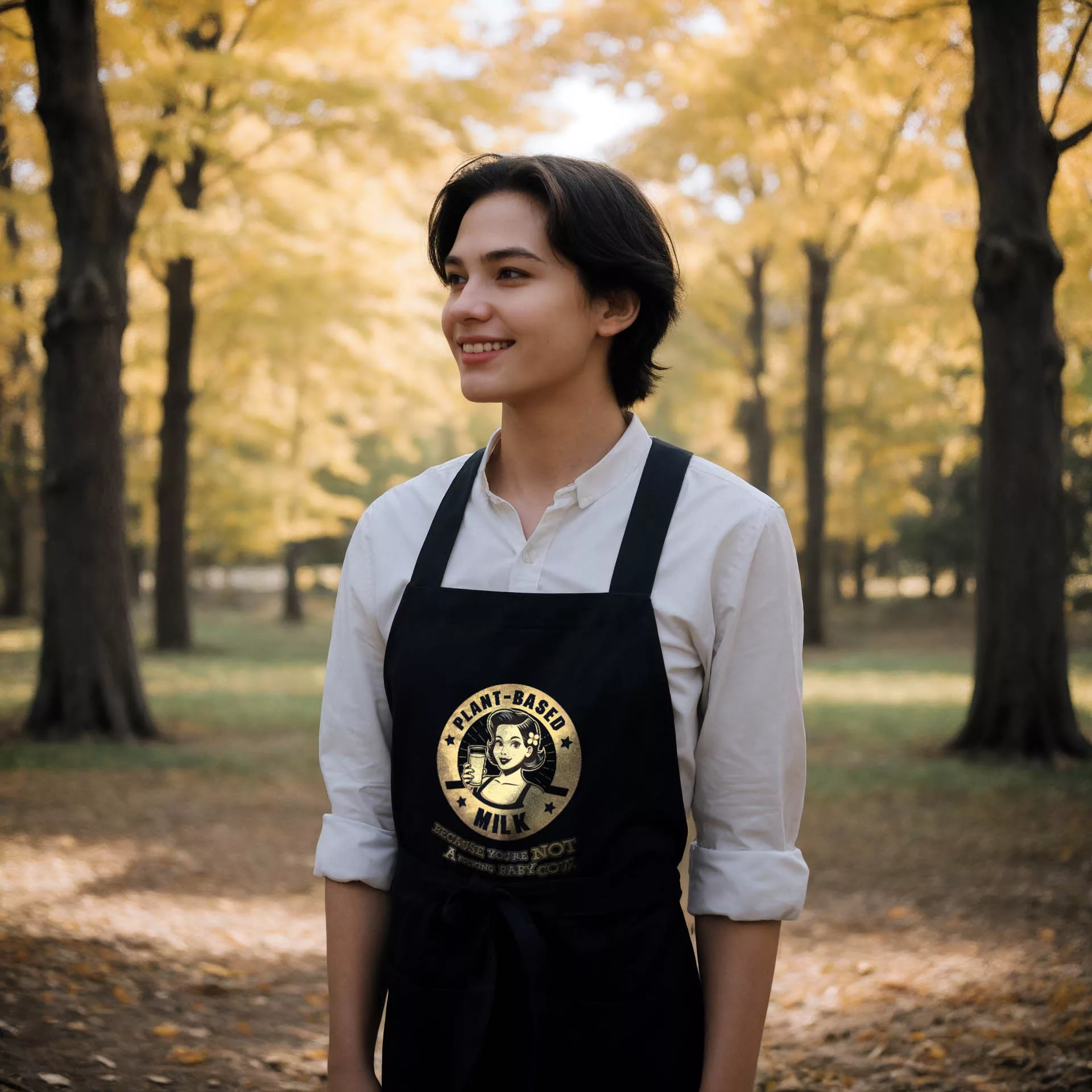 Plant-Based Milk Grillschürze (Bio) 8 Plant-Based Milk Grillschürze (Bio) – Bild 2