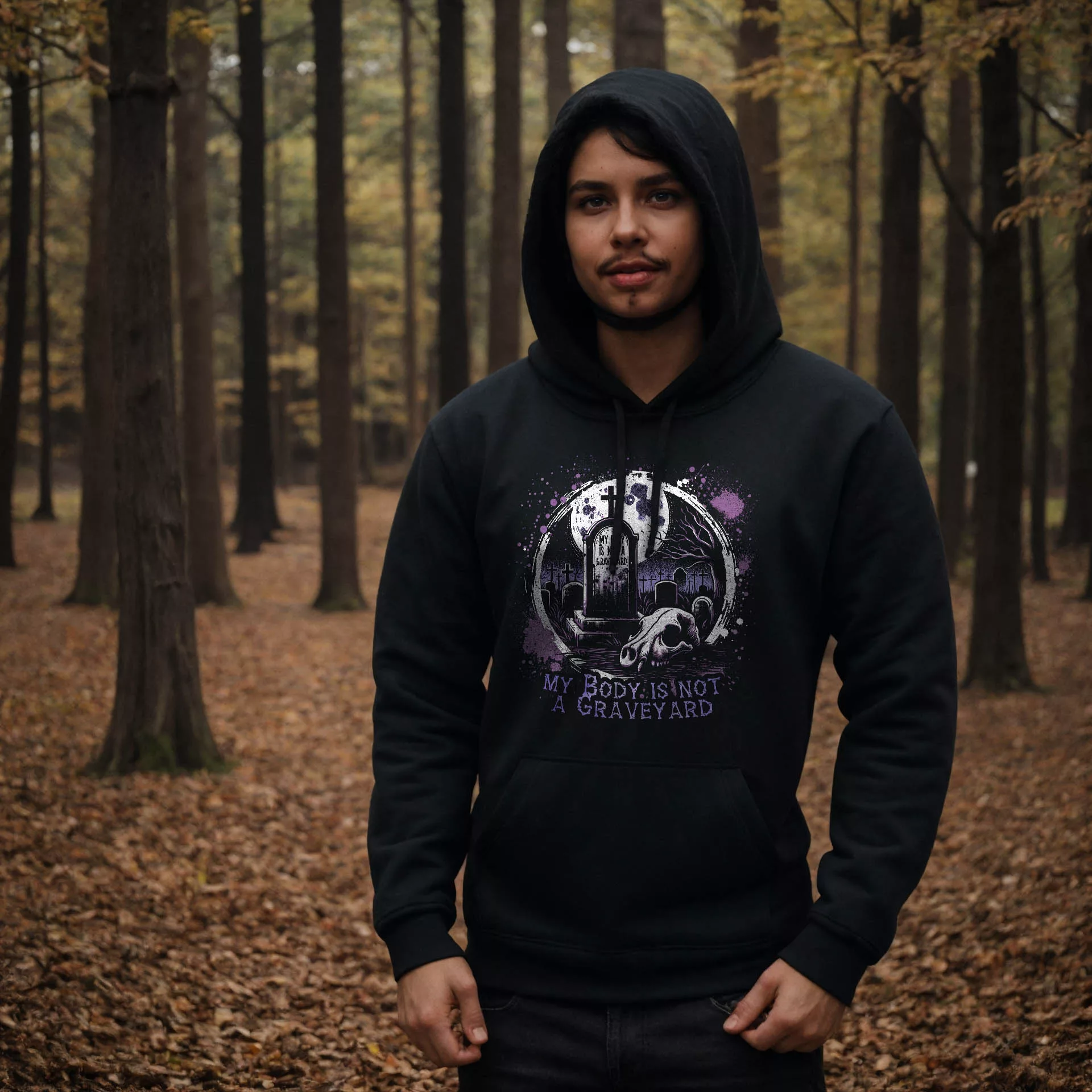 My Body is not a Graveyard Hoodie 15 My Body is not a Graveyard Hoodie – Bild 2