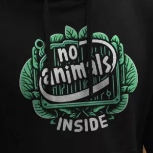 No Animals Inside Hoodie