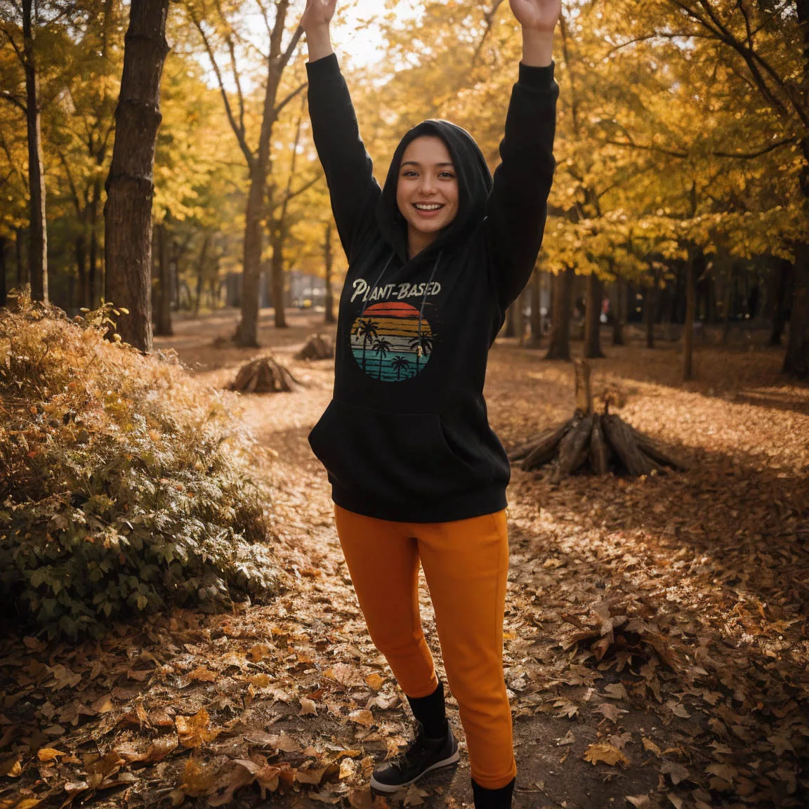 Plant-Based Sunset Hoodie 39 Plant-Based Sunset Hoodie – Bild 2