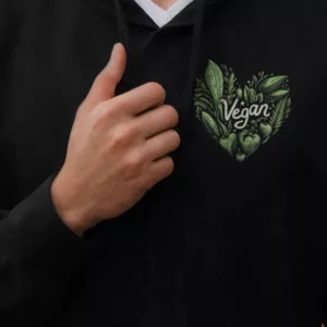 Vegan Heart Hoodie