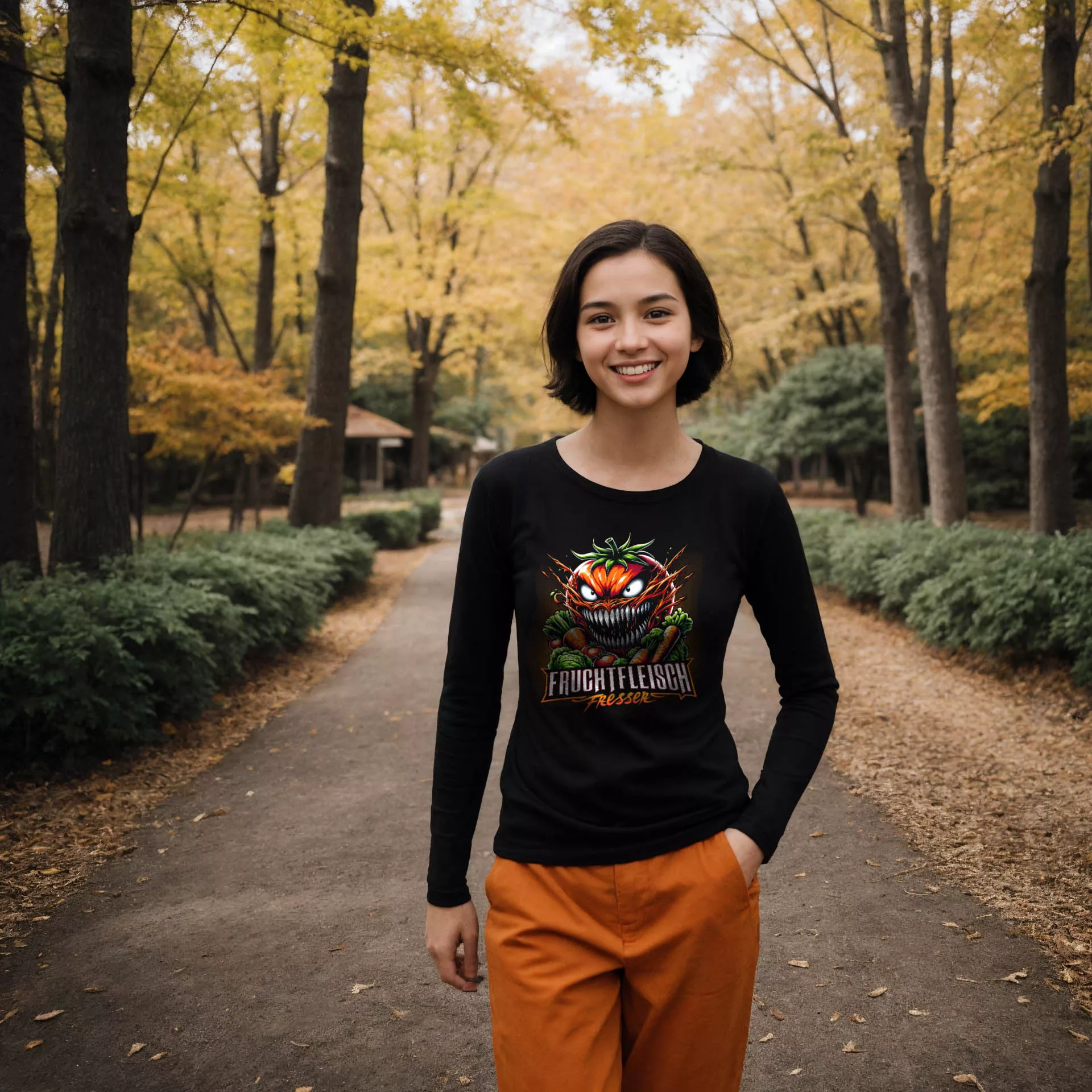 Fruchtfleischfresser Longsleeve 31 Fruchtfleischfresser Longsleeve – Bild 2