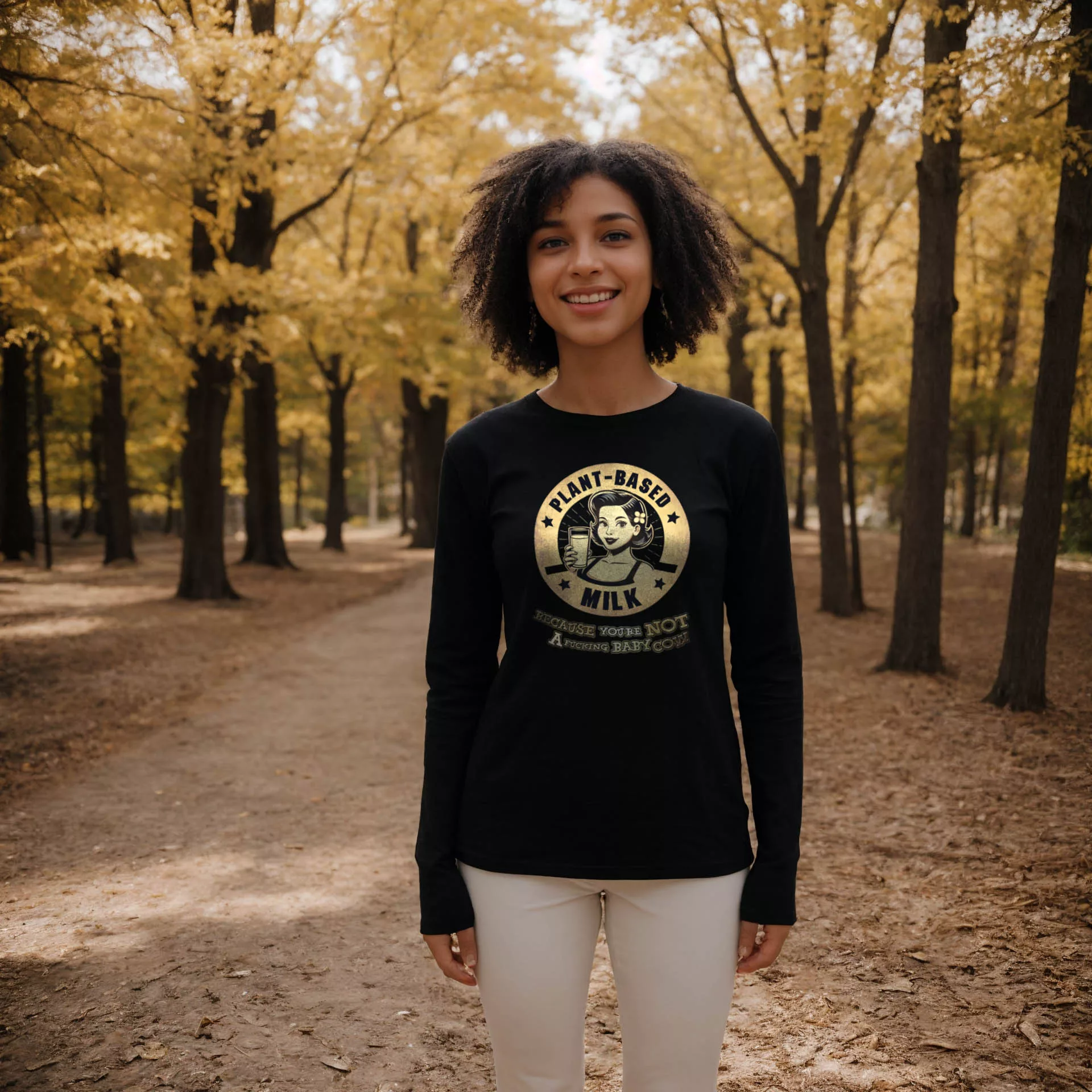 Plant-Based Milk Longsleeve 45 Plant-Based Milk Longsleeve – Bild 2