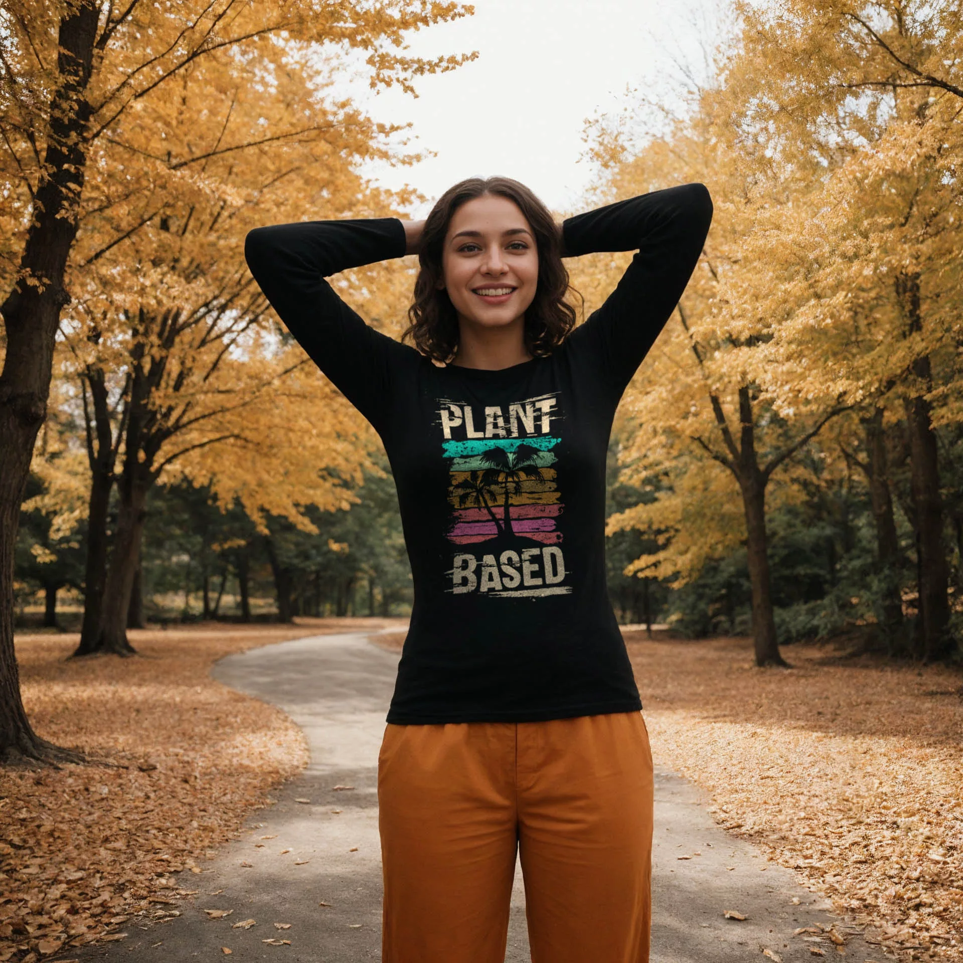 Plant-Based Sunset Beach Longsleeve 45 Plant-Based Sunset Beach Longsleeve – Bild 2