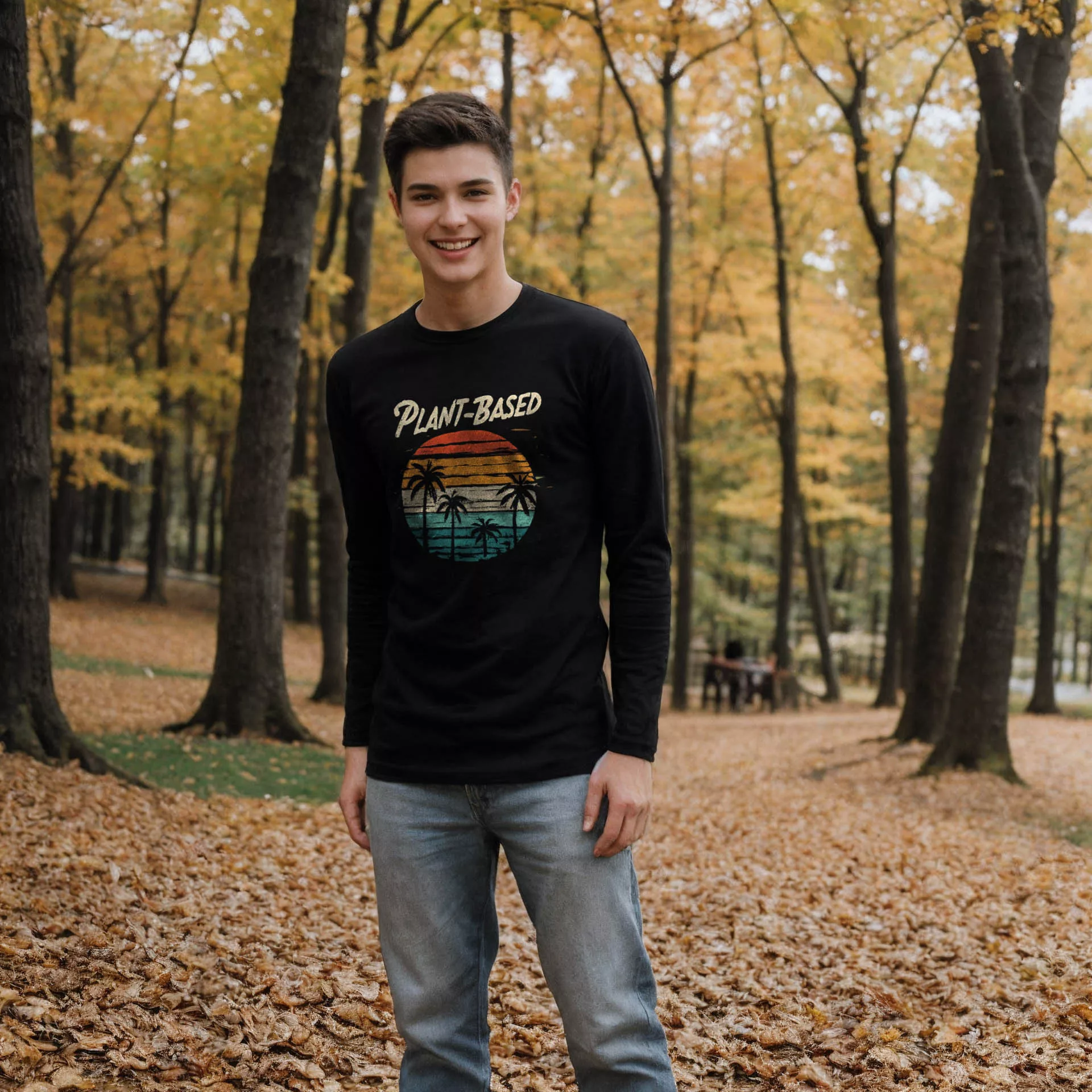 Plant-Based Sunset Longsleeve 14 Plant-Based Sunset Longsleeve – Bild 2