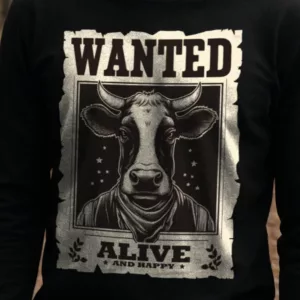 Wanted Cow Longsleeve