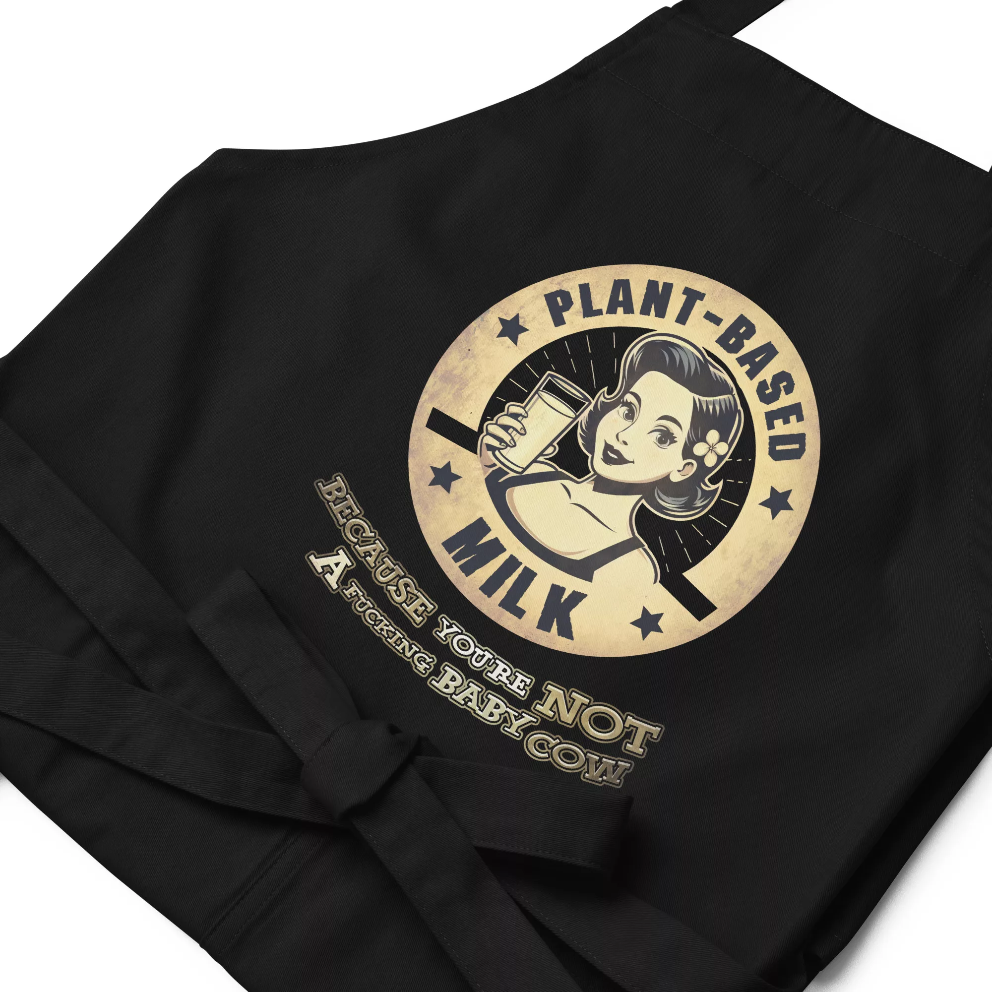 Plant-Based Milk Grillschürze (Bio) 9 Plant-Based Milk Grillschürze (Bio) – Bild 3