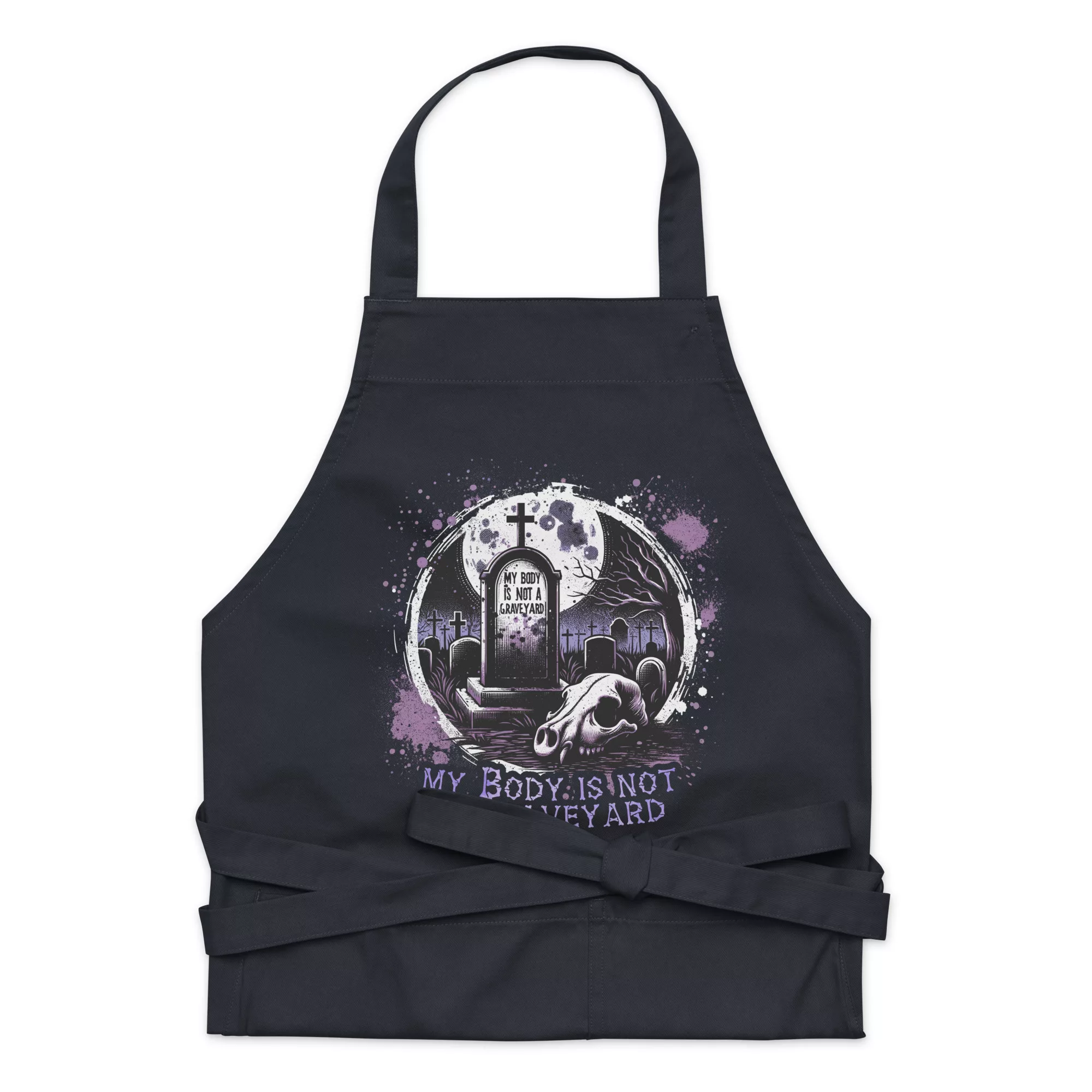 My Body is not a Graveyard Grillschürze (Bio) 9 My Body is not a Graveyard Grillschürze (Bio) – Bild 3