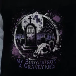 My Body is not a Graveyard Grillschürze (Bio)