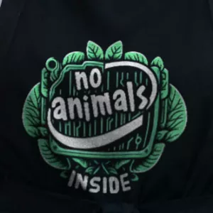 No Animals Inside Grillschürze (Bio)