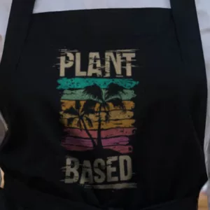 Plant-Based Sunset Beach Grillschürze (Bio)