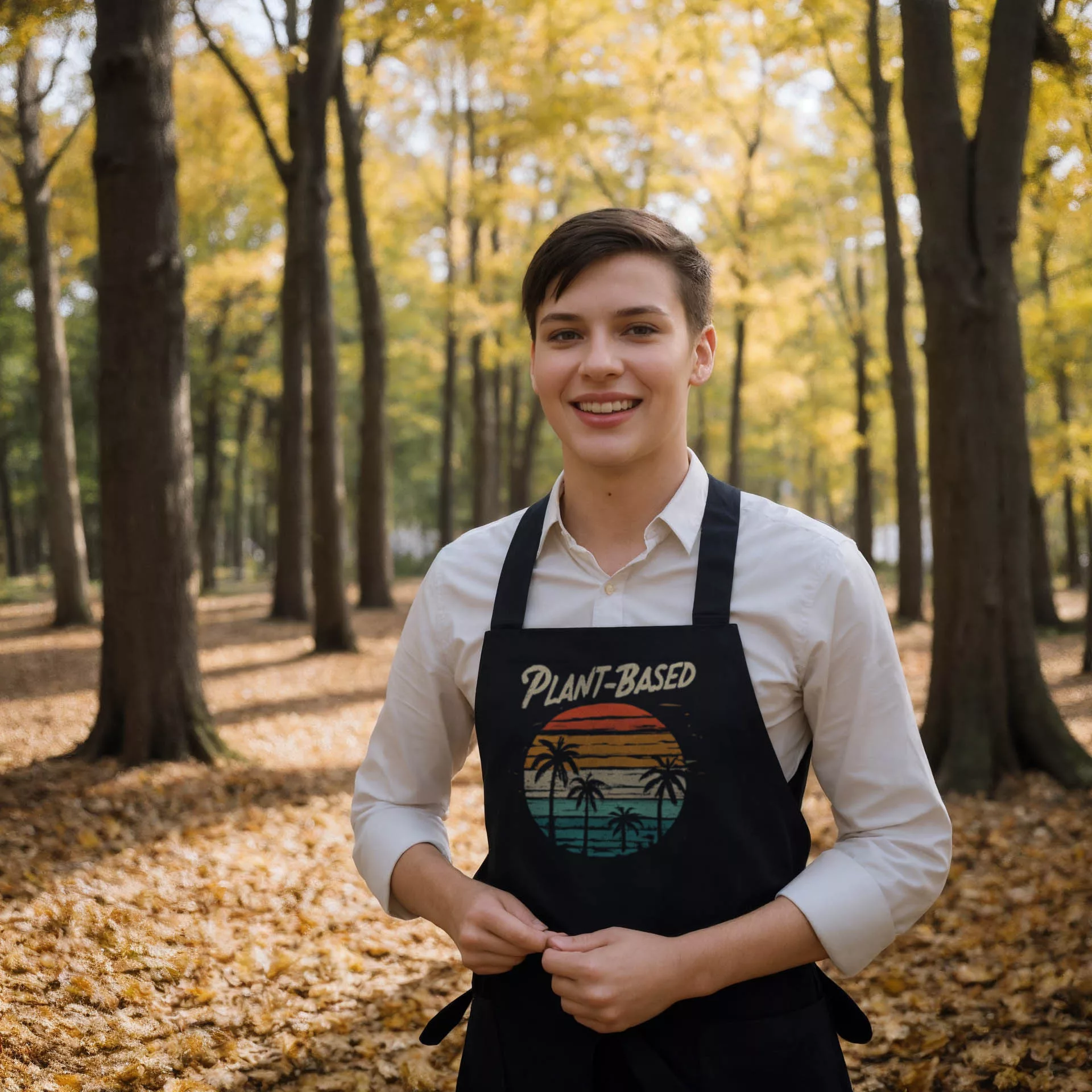 Plant-Based Sunset Grillschürze (Bio) 26 Plant-Based Sunset Grillschürze (Bio) – Bild 2