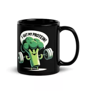 I Get My Protein Tasse