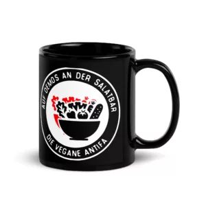 Vegane Antifa Tasse