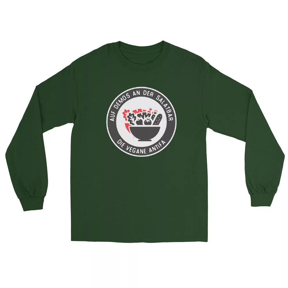 Vegane Antifa Longsleeve 50 Vegane Antifa Longsleeve – Bild 4