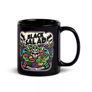 Black Salad Tasse