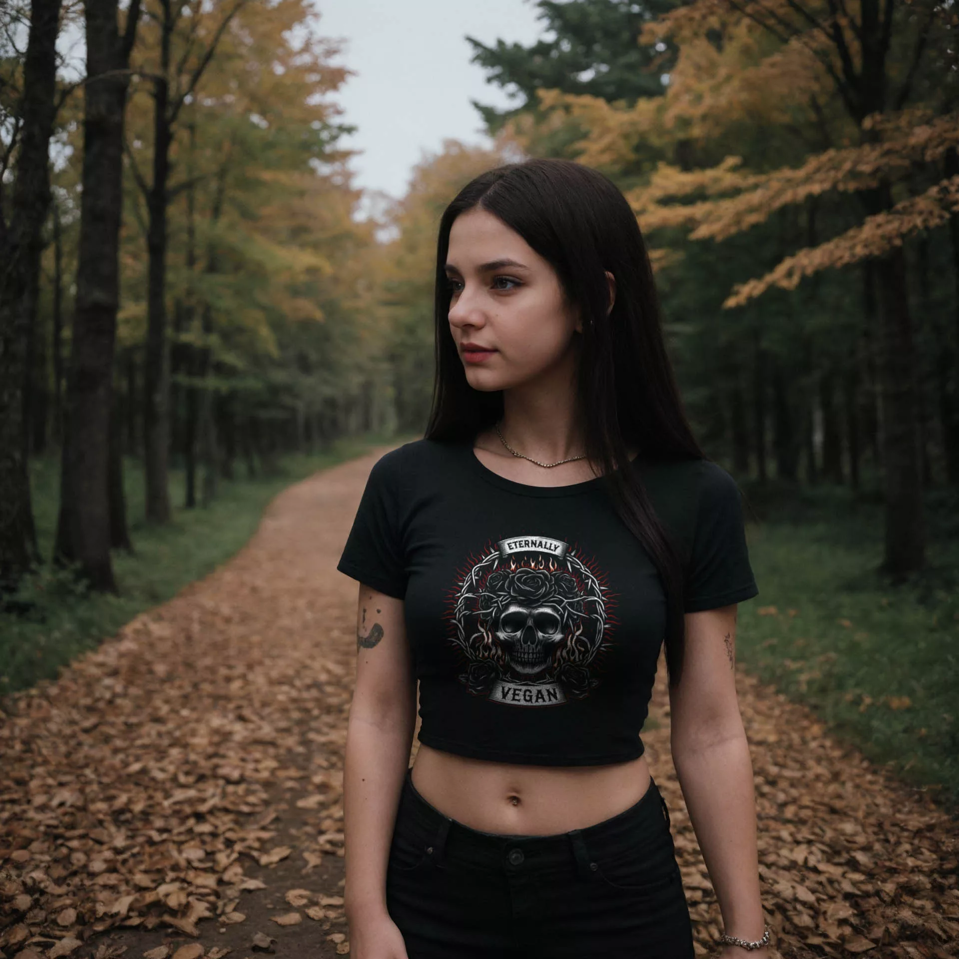 Eternally Vegan Crop-Top 20 Eternally Vegan Crop-Top – Bild 2