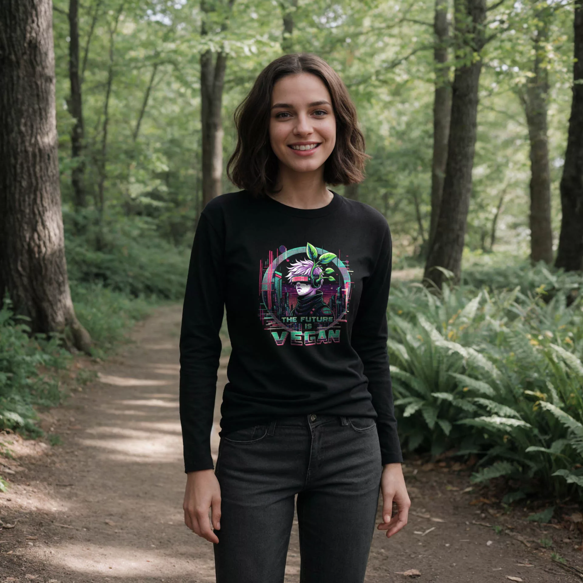 The Future is Vegan Longsleeve 40 The Future is Vegan Longsleeve – Bild 2