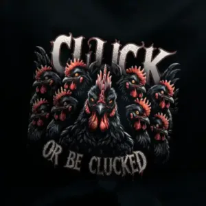 Cluck or be Clucked Grillschürze (Bio)