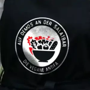 Vegane Antifa Grillschürze (Bio)