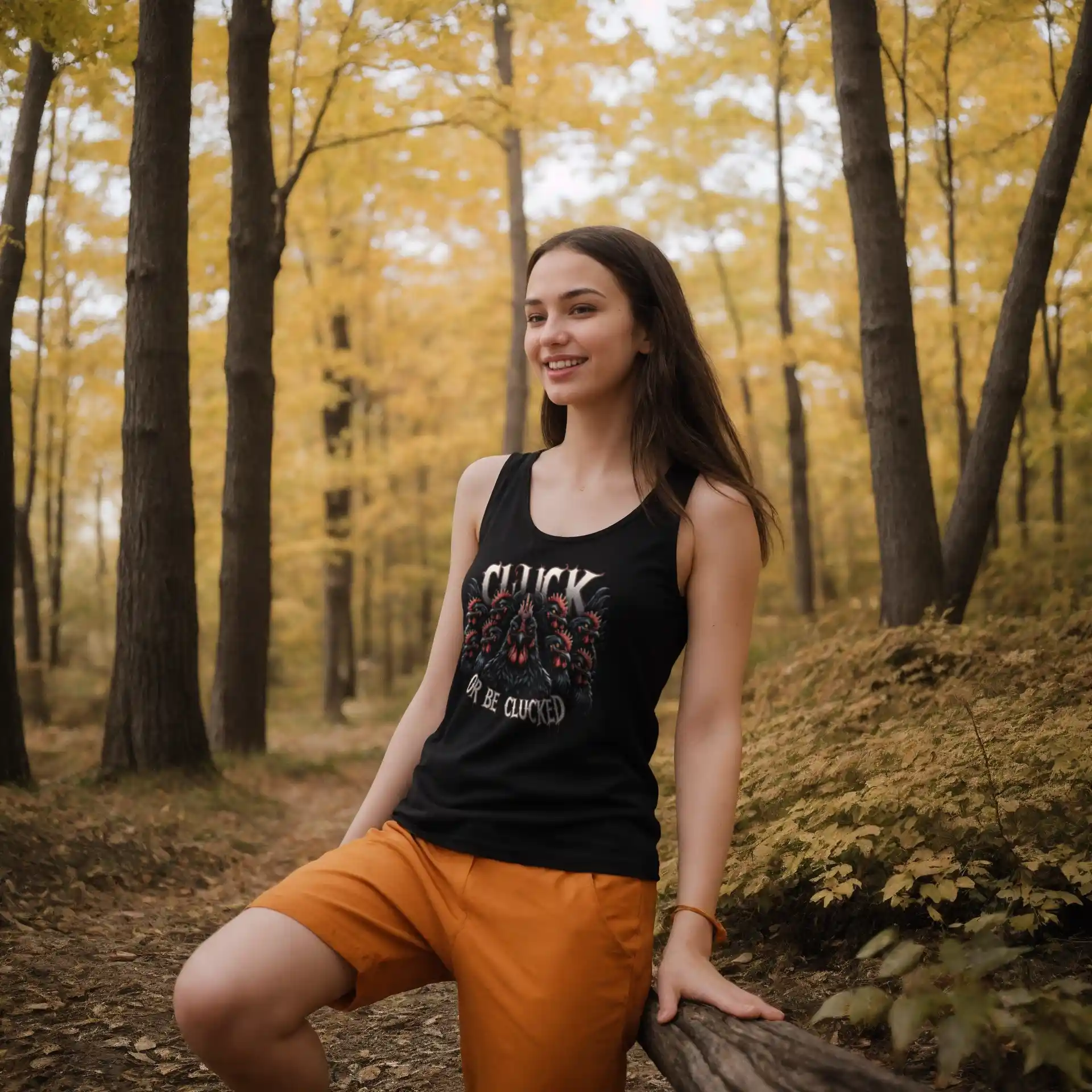 Cluck or be Clucked Tank-Top 28 Cluck or be Clucked Tank-Top – Bild 2