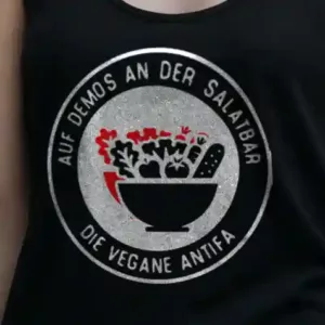 Vegane Antifa Tank-Top