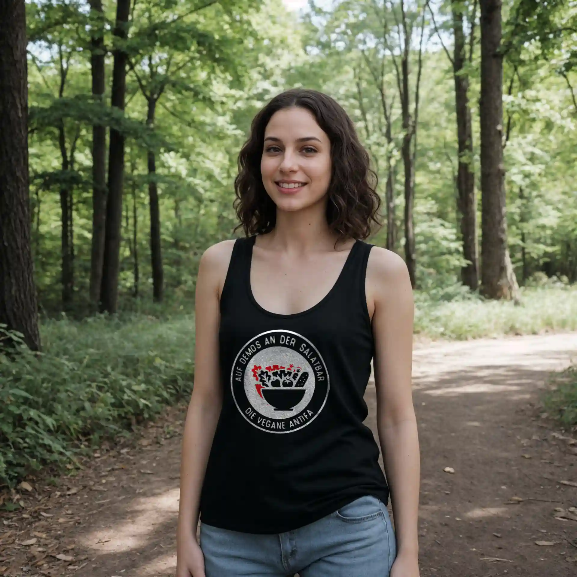 Vegane Antifa Tank-Top 32 Vegane Antifa Tank-Top – Bild 2