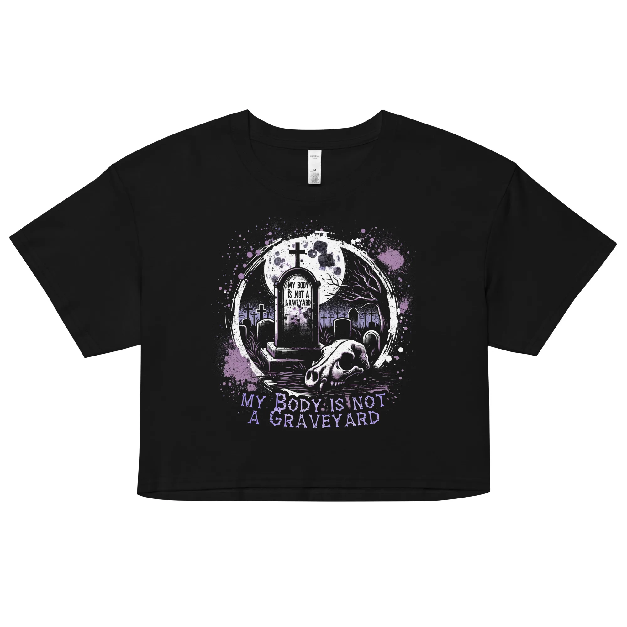 My Body is not a Graveyard Crop-Top 80 My Body is not a Graveyard Crop-Top – Bild 7
