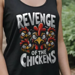 Revenge of the Chickens Tank-Top